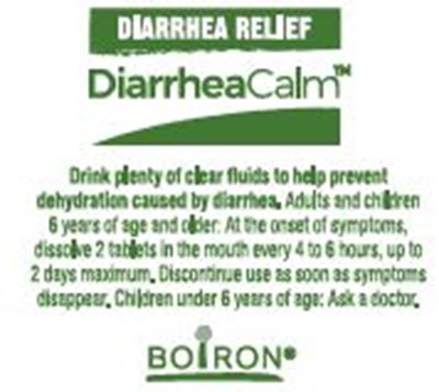 Label (Diarrheacalm 60 Tabs Alu.1kfa)